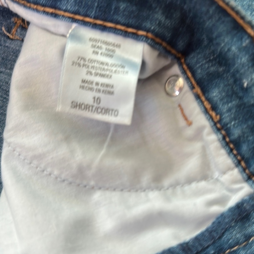 Gloria Vanderbilt Classic Medium Blue Tapered Leg Jeans Size 10S - Picture 2 of 7